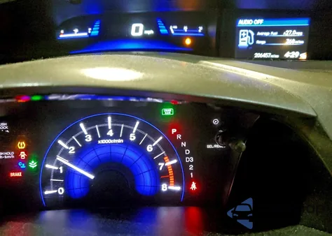 2012 Honda Civic Lx z USA, uszkodzony, nr VIN 2HGFB2F51CH585997